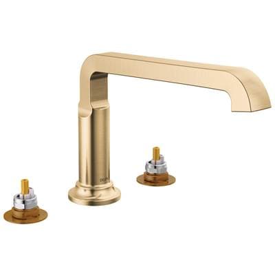 Delta Faucet TetraE Roman Tub Trim - Lumicoat Champagne Bronze
