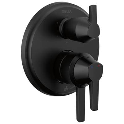 Delta Faucet GaleonE 17S Integrated Diverter Trim - 6 Setting - Matte Black