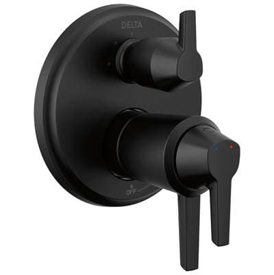 Delta Faucet GaleonE 17T S Integrated Diverter Trim-3 Setting - Matte Black