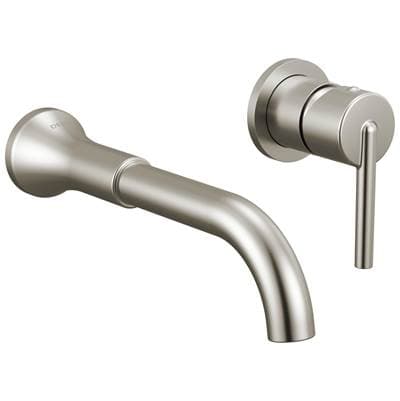 Delta Faucet Trinsic Single Handle Wall Mount Bathroom Faucet Trim - Stainless