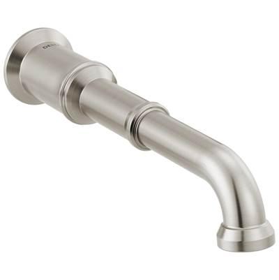 BroderickE Two Handle Wall Mount Bathroom Faucet Trim - Less Handles - Lumicoat Stainless by Delta Faucet