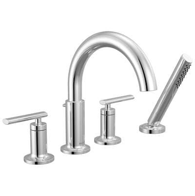 Delta Faucet Altado Roman Tub Trim with Hand Shower Chrome