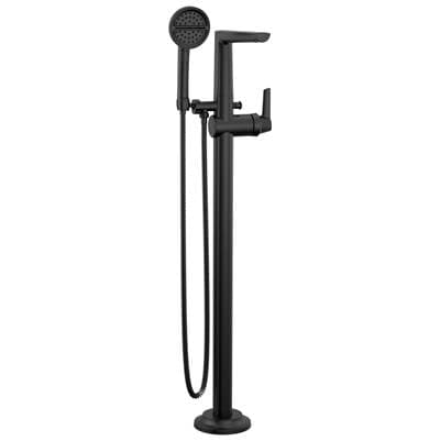 Delta Faucet GaleonE Free Standing Tub Filler - Matte Black
