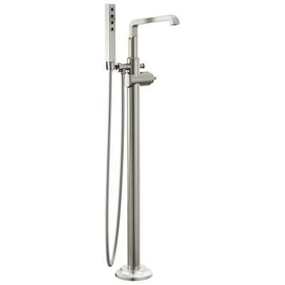 Delta Faucet Tetrae Floor Mount Tub Filler Trim - Lumicoat - Stainless by Delta Faucet