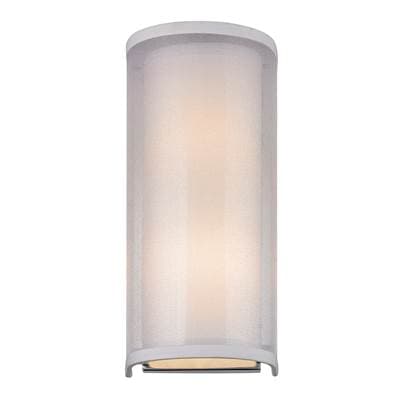 Dolan Design Double Organza Wall Sconce - Chrome