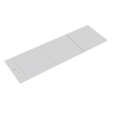 Elkay Circuit Chef White Polymer 57-3/4'' x 18-3/4'' x 1/2'' Cutting Boards by Elkay Reserve Selection