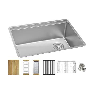Elkay Reserve Selection 16 Gauge Stainless Steel 25.5'' X 18.5'' X 9'' Crosstown Workstation... by Elkay Reserve Selection