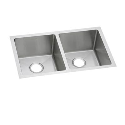 Elkay Reserve Selection 16 Gauge Stainless Steel 30.75'' X 18.5'' X 10'' Double Bowl Undermount...