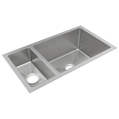 Elkay Reserve Selection 16 Gauge Stainless Steel 32.25'' X 18.25'' X 10'' Double Bowl Undermount... by Elkay Reserve Selection