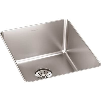 Elkay Reserve Selection Elkay Lustertone Iconix 16 Gauge Stainless Steel, 16'' X 18-1/2'' X 8''...