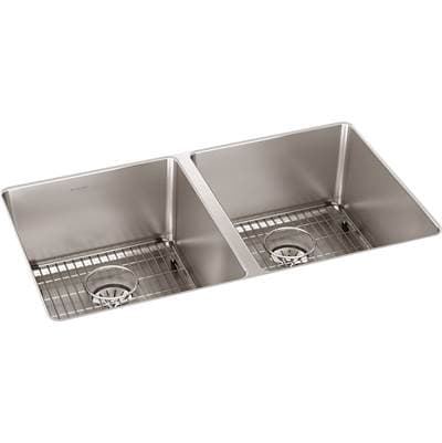 Elkay Reserve Selection Elkay Lustertone Iconix 16 Gauge Stainless Steel 32-3/4'' X 19-1/2'' X...