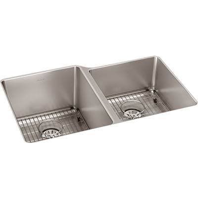 Elkay Reserve Selection Elkay Lustertone Iconix 16 Gauge Stainless Steel 31-1/4'' X 20-1/2'' X... by Elkay Reserve Selection