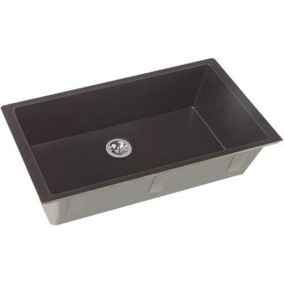 Elkay Reserve Selection Elkay Quartz Luxe 35-7/8'' X 19'' X 9'' Single Bowl Undermount Kitchen... by Elkay Reserve Selection