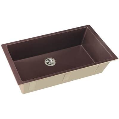 Elkay Reserve Selection Elkay Quartz Luxe 35-7/8'' X 19'' X 9'' Single Bowl Undermount Kitchen... by Elkay Reserve Selection