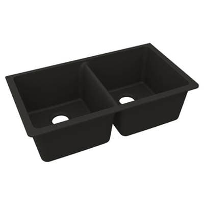 Elkay Reserve Selection Elkay Quartz Luxe 33'' X 18-1/2'' X 9-1/2'' Equal Double Bowl Undermount... by Elkay Reserve Selection