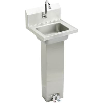 Elkay HAND WASH SINK WITH Pedestal - Buffed Satin by Elkay