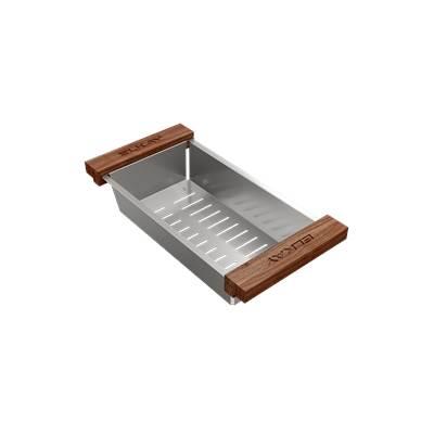 DART CANYON STAINLESS STEEL 6.41'' x 11.84'' x 2.51'' COLANDER by Elkay