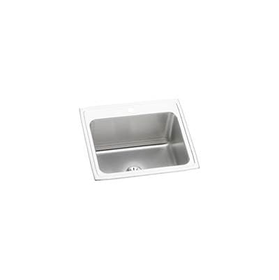 Elkay Lustertone Classic Stainless Steel 25'' X 22'' X 10-3/8'', Single Bowl Drop-in Sink with... by Elkay