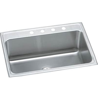 Elkay Lustertone Classic Stainless Steel 31'' X 22'' X 10-1/8'', Single Bowl Drop-in Sink with... by Elkay