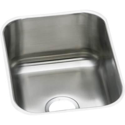 18 Gauge Stainless Steel 16'' x 20.5'' x 8'' Single Bowl Undermount Bar/Prep Sink by Elkay