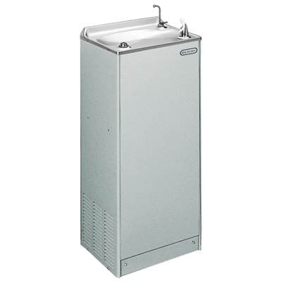 Elkay Hot and Cold Cooler Floor Mount Non-filtered Refrigerated 8 GPH - Light Gray Granite