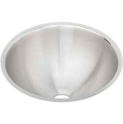 Elkay 18 Gauge Stainless Steel 14.375'' X 14.375'' X 6'' Single Bowl Undermount Bathroom Sink -... by Elkay