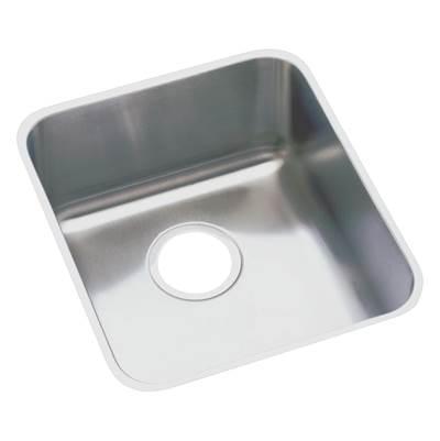18 Gauge Stainless Steel 16'' x 18.5'' x 4.375'' Single Bowl Undermount Kitchen Sink by Elkay