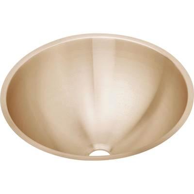 18 Gauge CuVerro antimicrobial copper 18.375'' x 18.375'' x 8'' Single Bowl Undermount Bathroom Sink