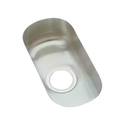 18 Gauge Stainless Steel 10'' x 18.25'' x 5'' Single Bowl Undermount Kitchen Sink