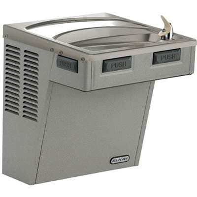 Elkay Wall Mount ADA Cooler, Non-filtered Refrigerated - Light Gray Granite