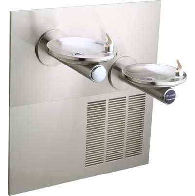 Elkay Swirlflo Fountain Bi-level ADA Hands-free Non-filtered Refrigerated, Stainless - Stainless... by Elkay