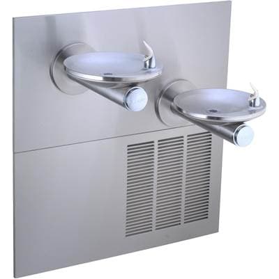 Elkay Swirlflo Fountain Bi-level ADA Non-filtered Refrigerated, Stainless - Stainless Steel by Elkay