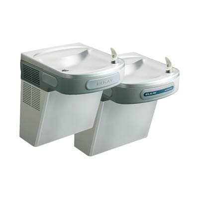 Elkay Versatile Cooler Wall Mount Bi-level ADA Hands-free, Non-filtered Refrigerated Stainless -...