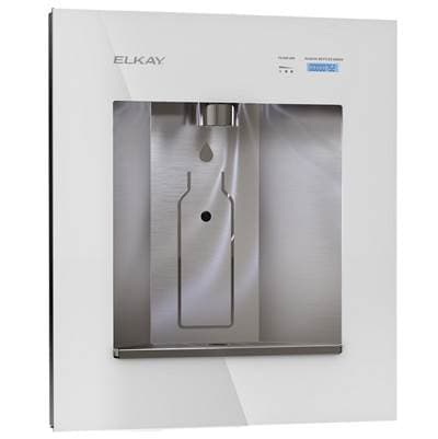 Elkay Liv Built-in Filtered Refrigerated Water Dispenser Remote Chiller - Aspen White by Elkay