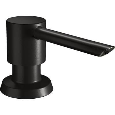 1.75'' x 3.9'' x 2.7'' Soap / Lotion Dispenser, Matte Black