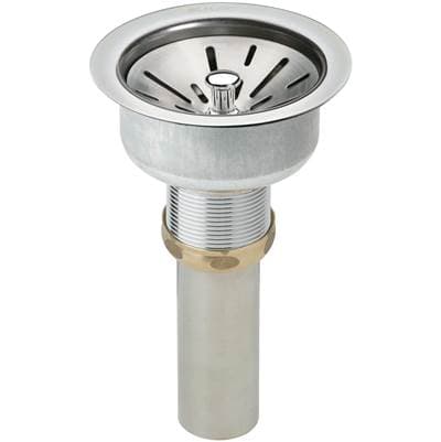 Elkay 3-1/2'' Drain Fitting Type 304 Stainless Steel Body - Polished Stainless Steel by Elkay