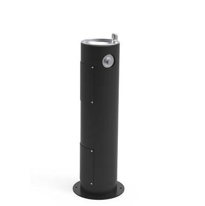 Elkay Outdoor Pedestal Fountain Non-filtered Non-refrigerated Freeze Resistant - Black by Elkay