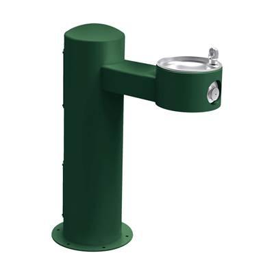 Elkay Outdoor ADA Pedestal Fountain Non-filtered Non-refrigerated - Evergreen