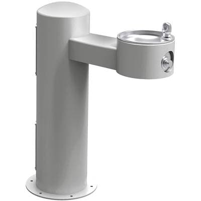 Elkay Outdoor Fountain Pedestal Non-filtered, Non-refrigerated Freeze Resistant - Gray