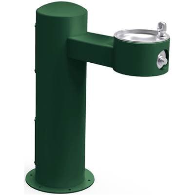 Elkay Outdoor ADA Pedestal Fountain Non-filtered Non-refrigerated Freeze Resistant - Evergreen by Elkay