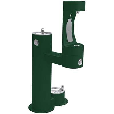 Elkay Outdoor Ezh2o Lower Bottle Filling Station Bi-level, Pedestal with Pet Station Non-filtered... by Elkay