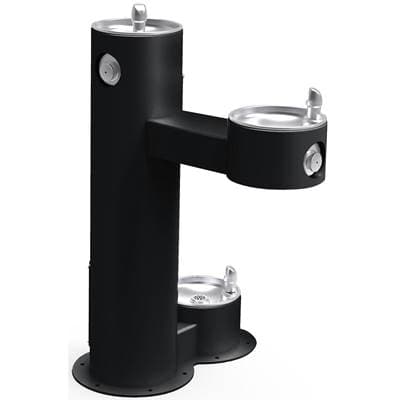 Elkay Outdoor Fountain Bi-level Pedestal with Pet Station, Non-filtered Non-refrigerated, Freeze... by Elkay