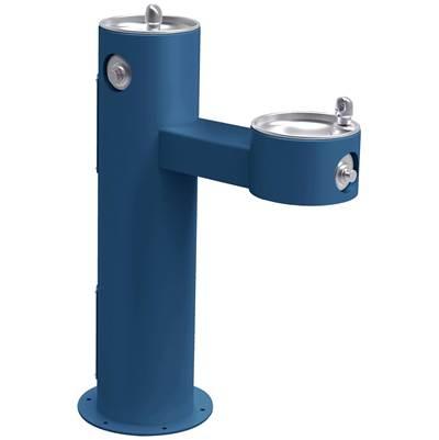 Elkay Outdoor Fountain Bi-level Pedestal Non-filtered, Non-refrigerated Freeze Resistant - Blue by Elkay