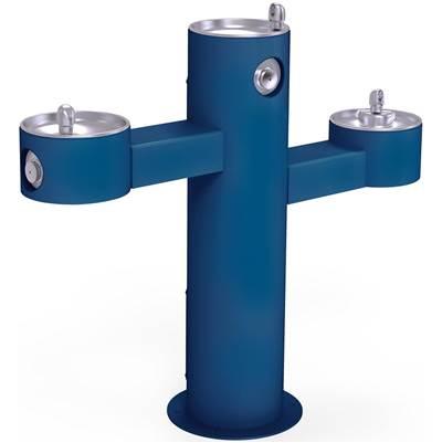 Elkay Outdoor Fountain Tri-level Pedestal Non-filtered, Non-refrigerated - Blue by Elkay