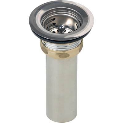 Elkay 3-1/2'' Drain Fitting Type 304 Stainless Steel Body - Polished Stainless Steel