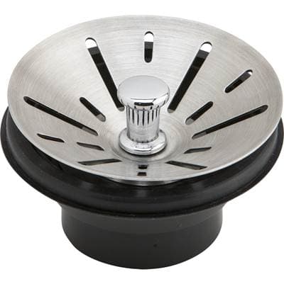 Elkay 3-1/2'' Garbage Disposal Stopper / Strainer for Use with Perfect Drain-satin Finish -...