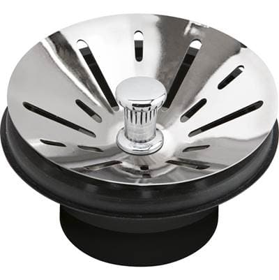 Elkay 3-1/2'' Garbage Disposal Stopper / Strainer for Use with Perfect Drain-chrome Polished... by Elkay