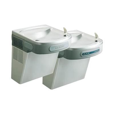 Elkay Versatile Cooler Wall Mount Bi-level ADA Hands-free, Filtered Refrigerated Stainless -... by Elkay