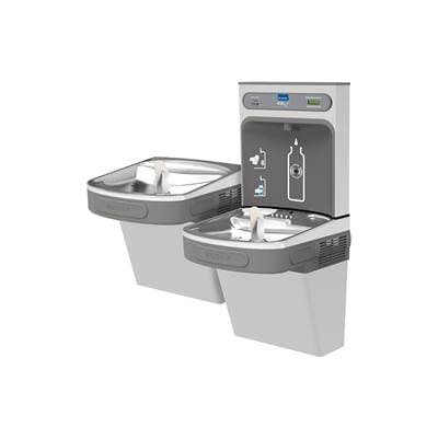 Elkay Ezh2o Bottle Filling Station and Versatile Bi-level ADA Cooler, Filtered Refrigerated...