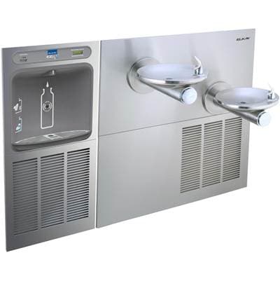 Elkay Ezh2o Bottle Filling Station and Swirlflo Bi-level Fountain, High Efficiency Filtered... by Elkay